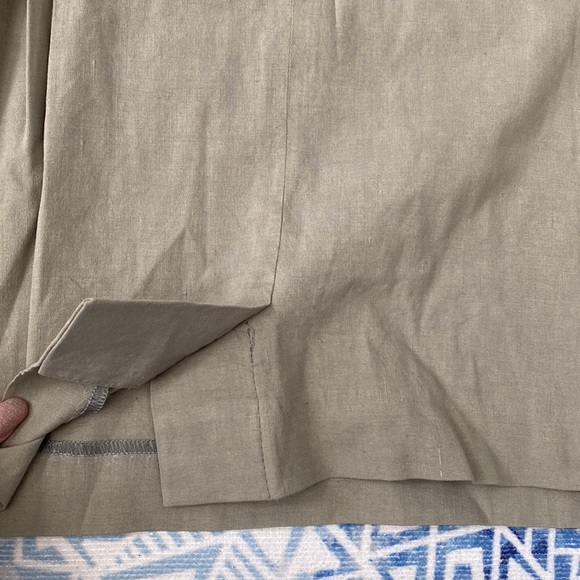 Theory Linen Blend Dress - Picture 7 of 8